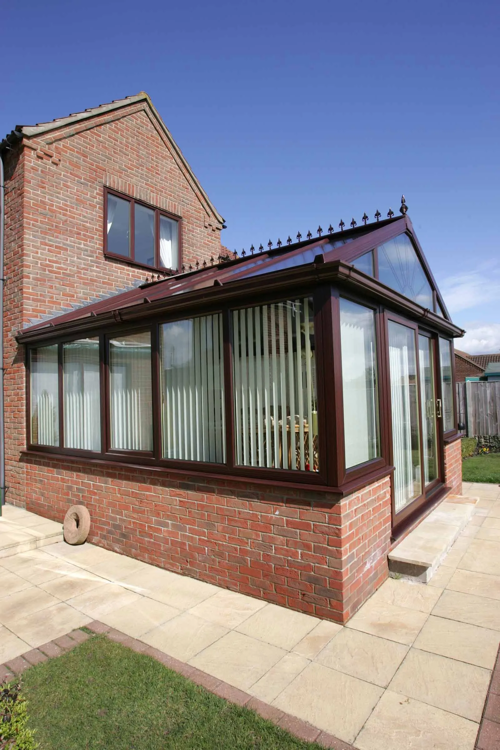 brown eurocell conservatory