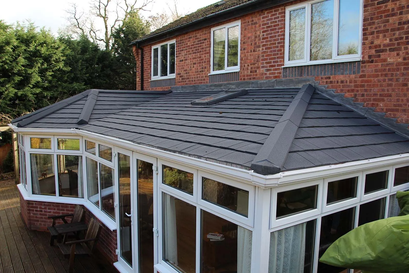 tiled roof
