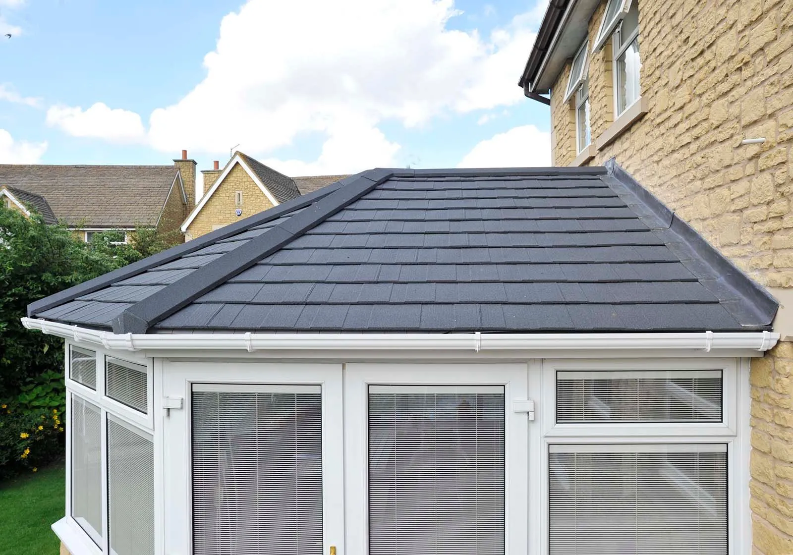 tiled roof