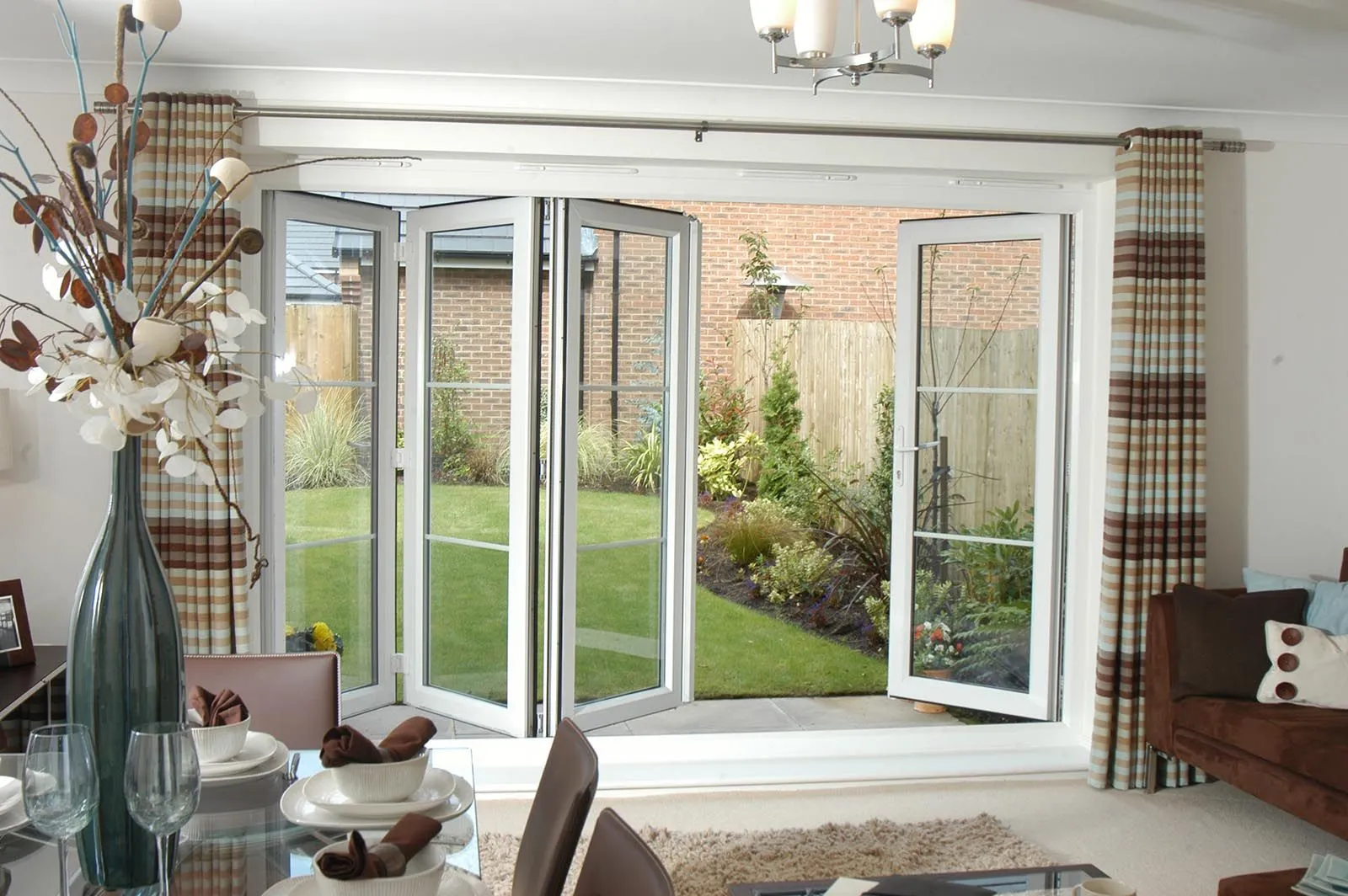 white bifolds